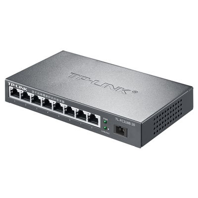 TP-LINK TL-FC318B 20 全千兆單模單纖光纖收發器（1SC+8GE）深度解析與應用指南